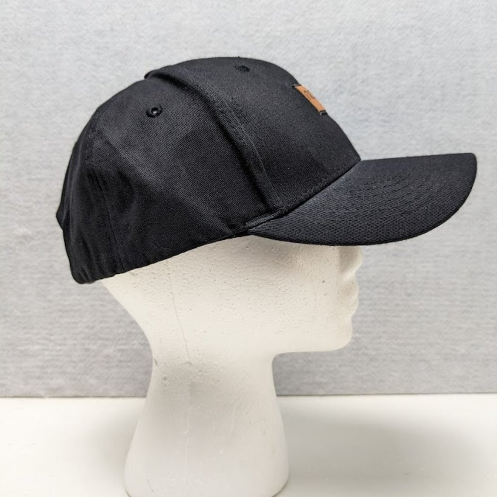 Naked 100 Los Angeles Black Brown Logo Basic Cap Hat Adjustable Size NEW - Picture 5 of 10